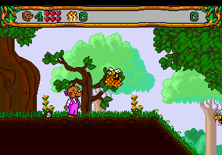 Berenstain Bears Camping Adventure screenshot 5 for Sega Genesis